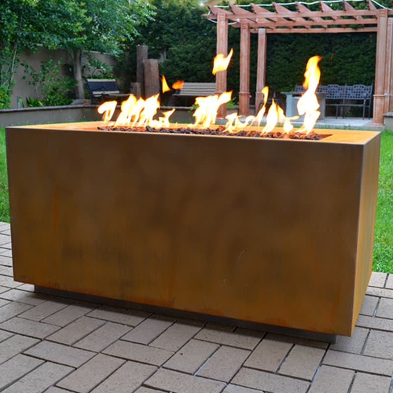 <h3>BALI OUTDOORS Gas FirePit Table, 28 inch 50,000 BTU Square </h3>
